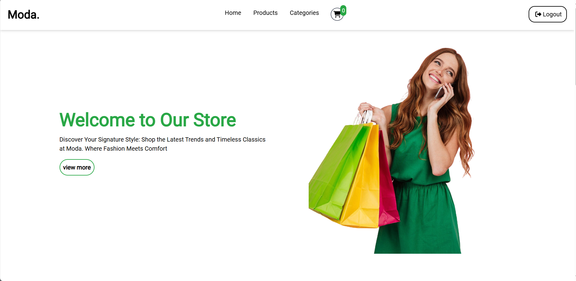 Fashion E-Commerce Website