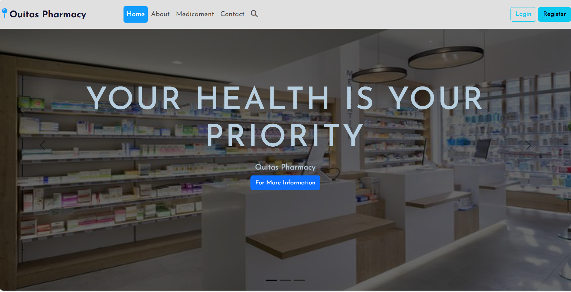 Pharmacy Web Application